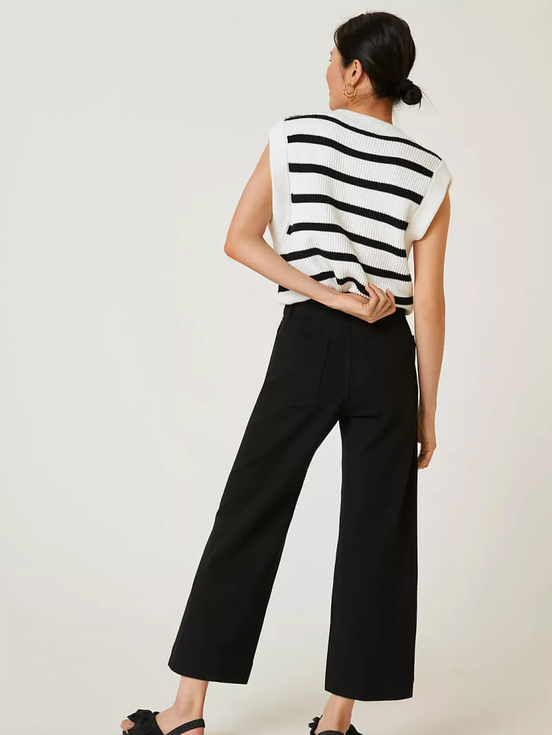 Long Sleeve Striped Abaya - Image 4